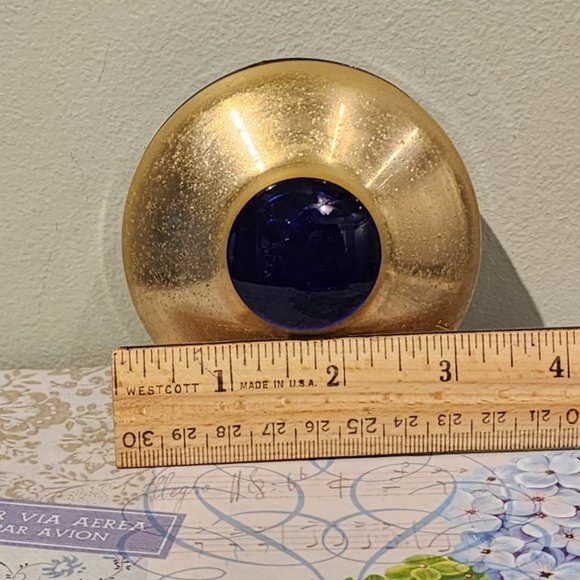 Vintage Guerlain Orchidee Imperiale Cream Container with Gold Tone Metal Lid #1 - Picture 5 of 13